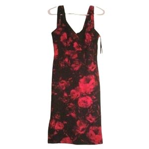 Enfocus Studio Dress Size 6 Red/Black